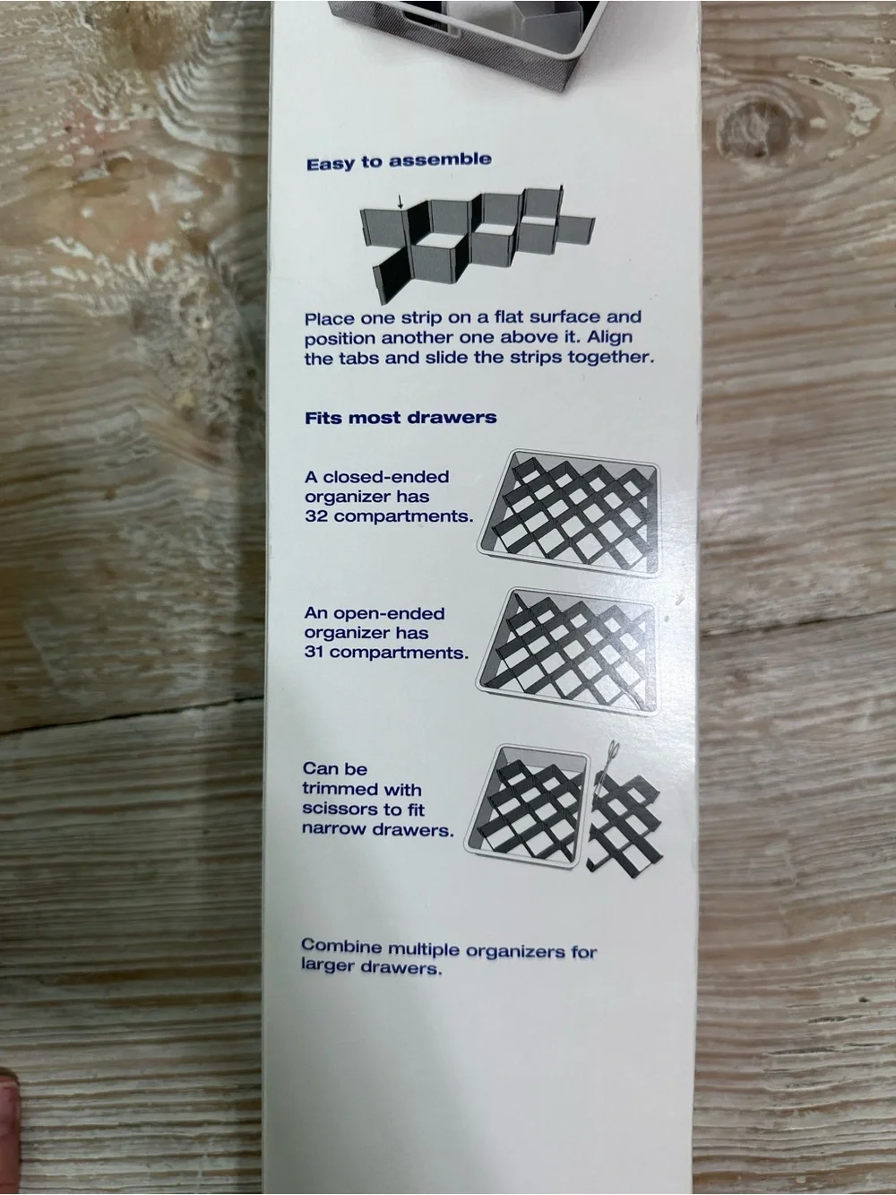 The Container Store Drawer Organizer,  NEW